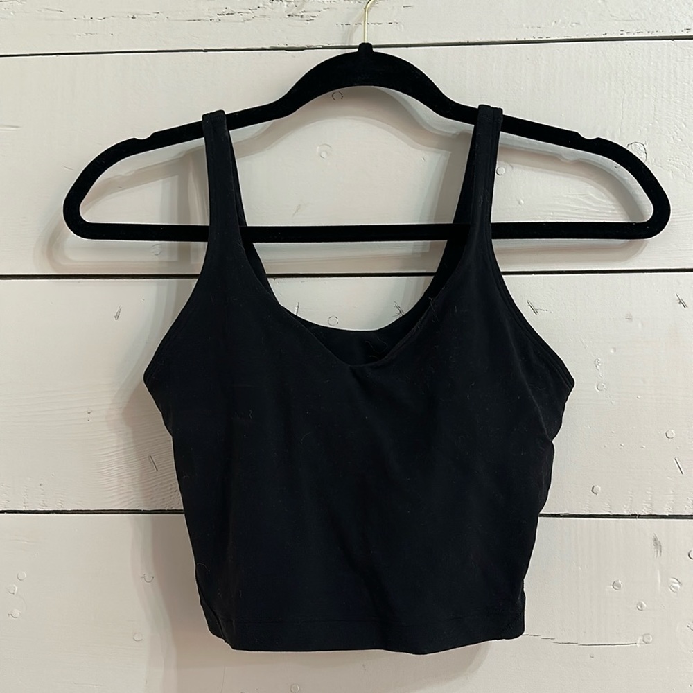 Lululemon crop top tank top